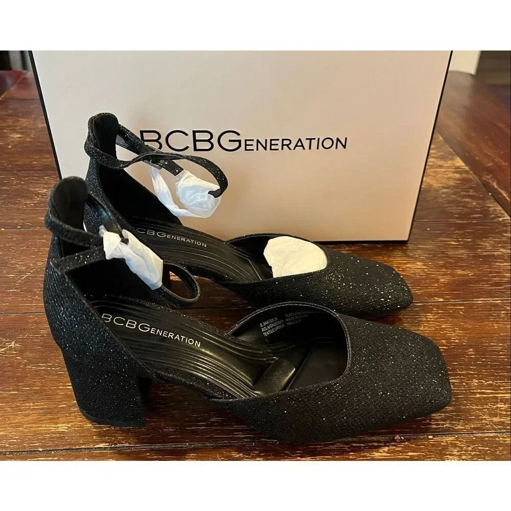 BCBGeneration Women's Rola Block Heel - Size 5.5